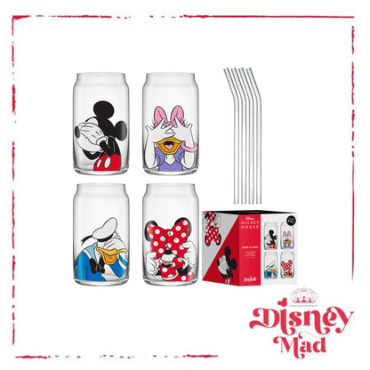 Disney Mickey Mouse & Friends Peek-a-Boo Tumbler Glasses