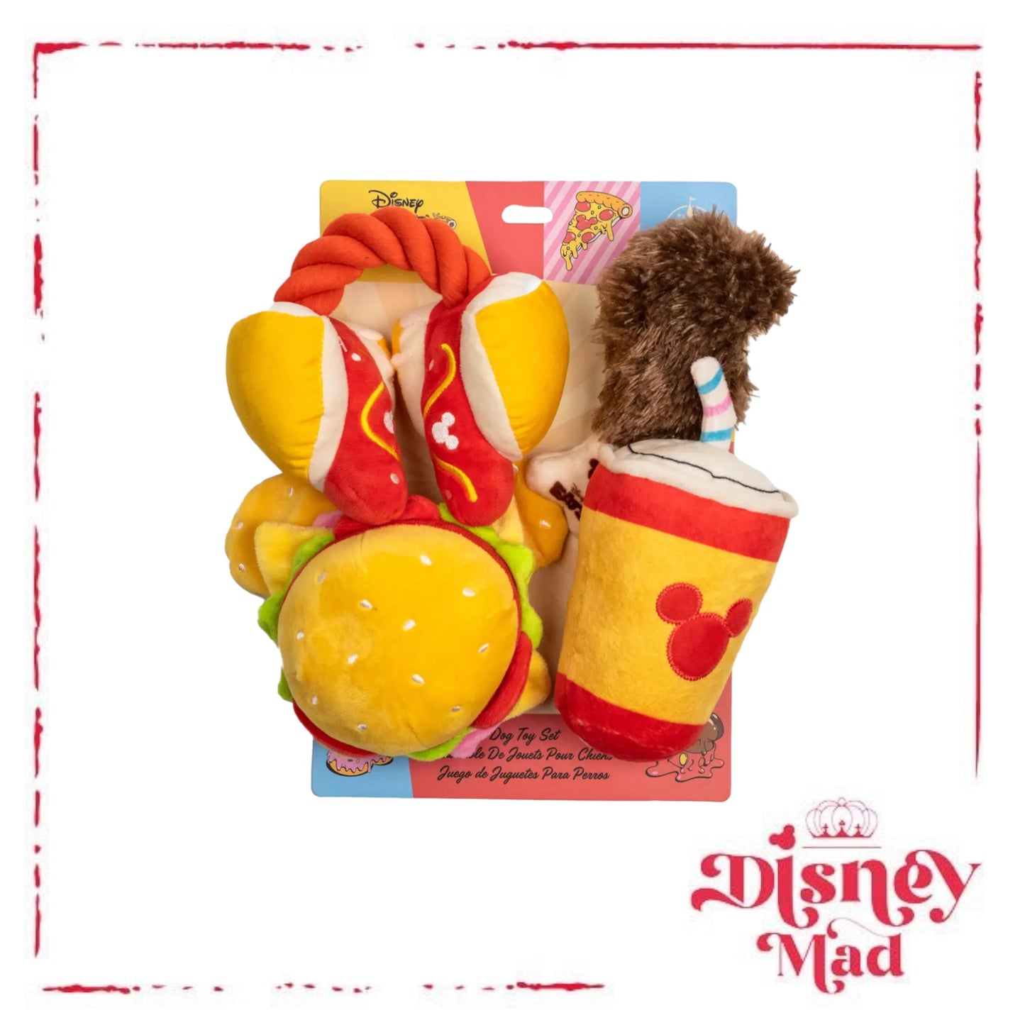 Disney Eats Pet Toy Set