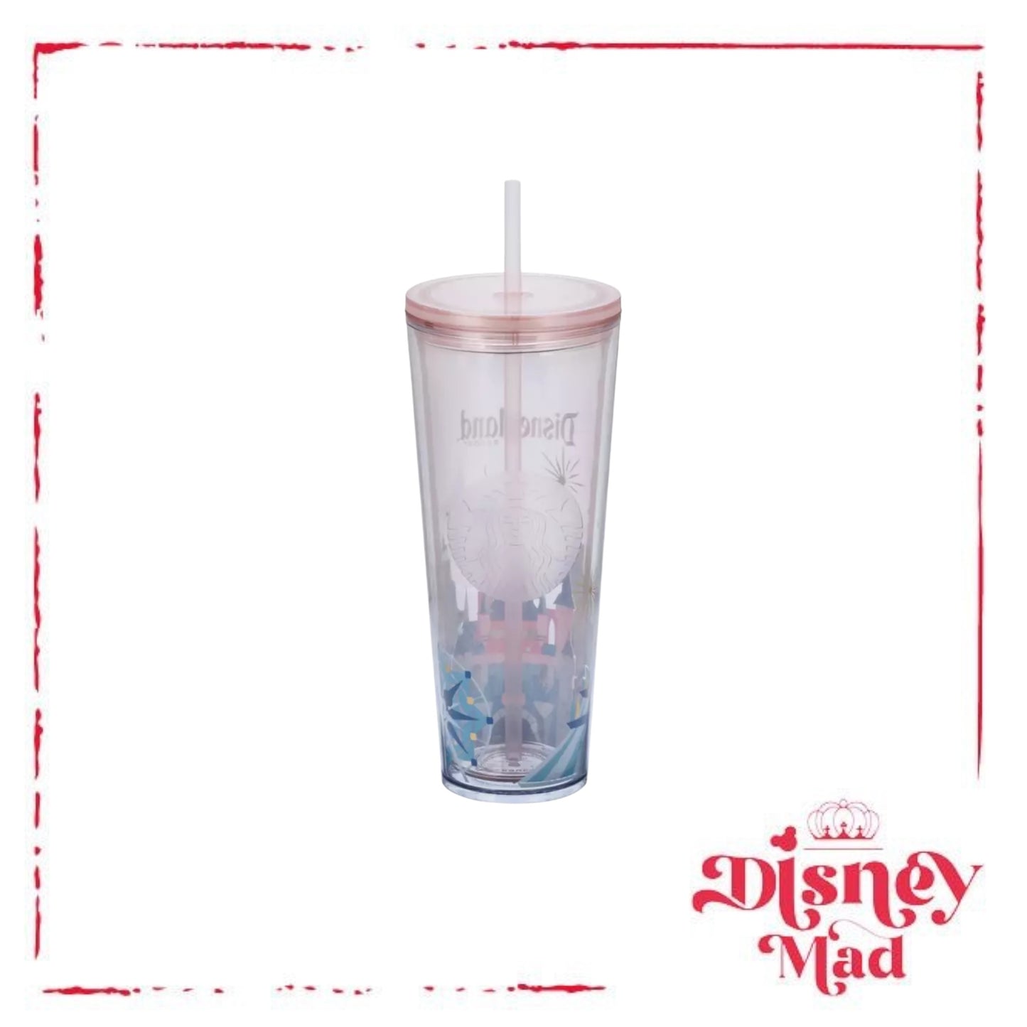 Sleeping Beauty Castle Starbucks® Tumbler with Straw – Disneyland - Disney Parks