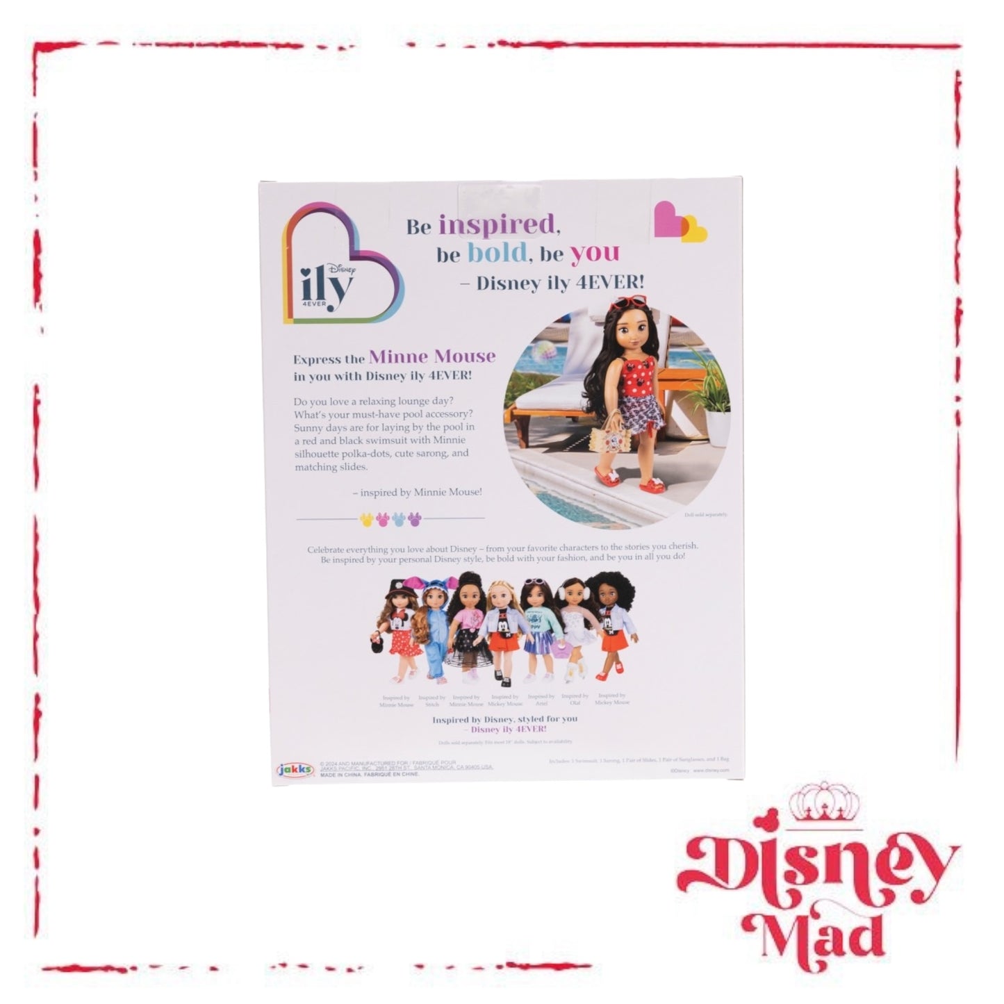 Disney ily 4EVER Inspired by Minnie Mouse Fashion Pack for 18 inch Dolls