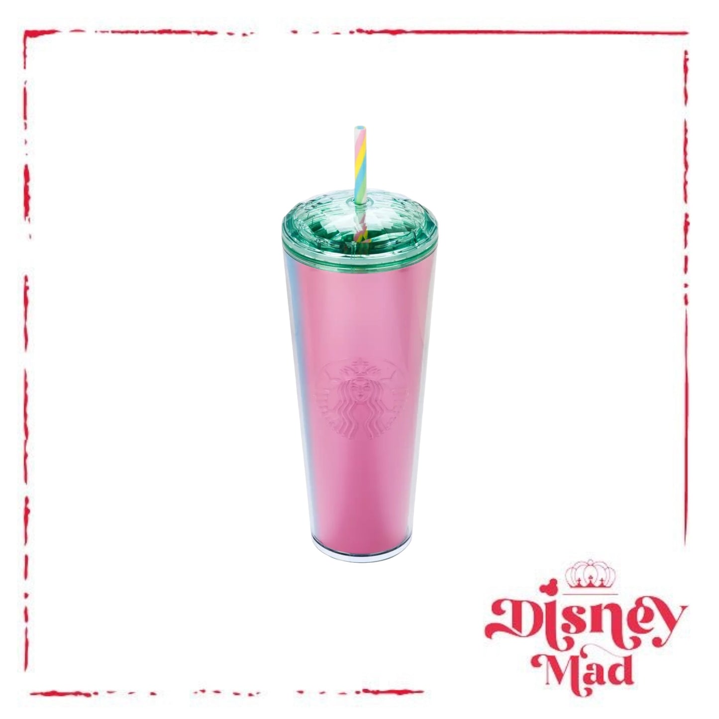 Disney Eats Shaved Ice Starbucks® Tumbler with Straw – Disneyland