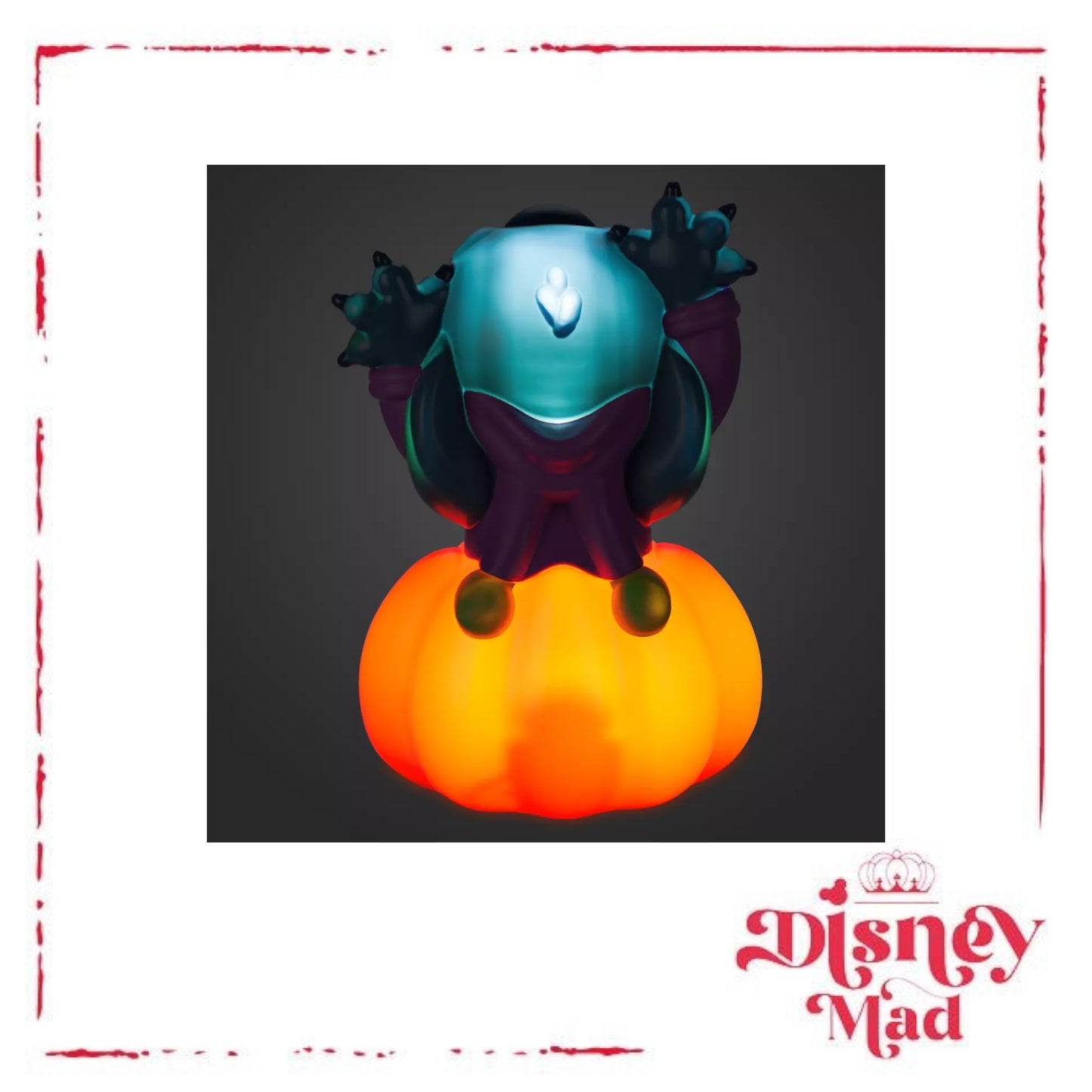 Stitch Pumpkin Light-Up Halloween Decoration - Disney Parks