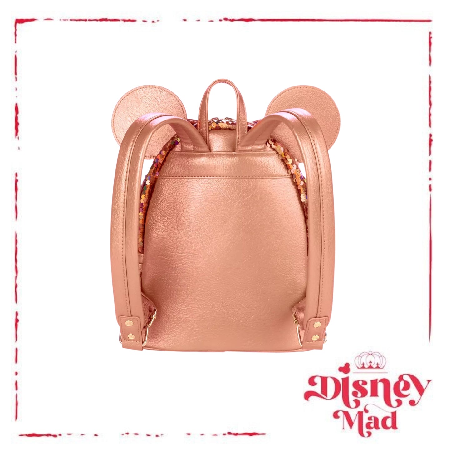 Minnie Mouse Peach Punch Loungefly Mini Backpack - Disney Parks