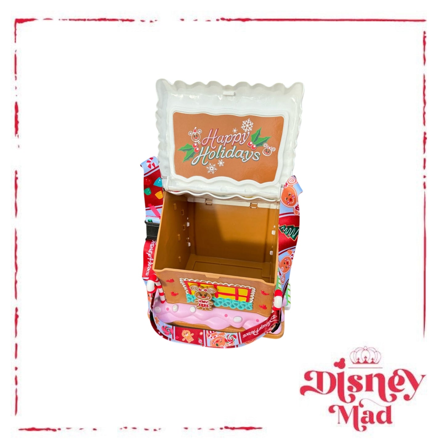 Mickey & Minnie Gingerbread House Popcorn Bucket - Disney Parks