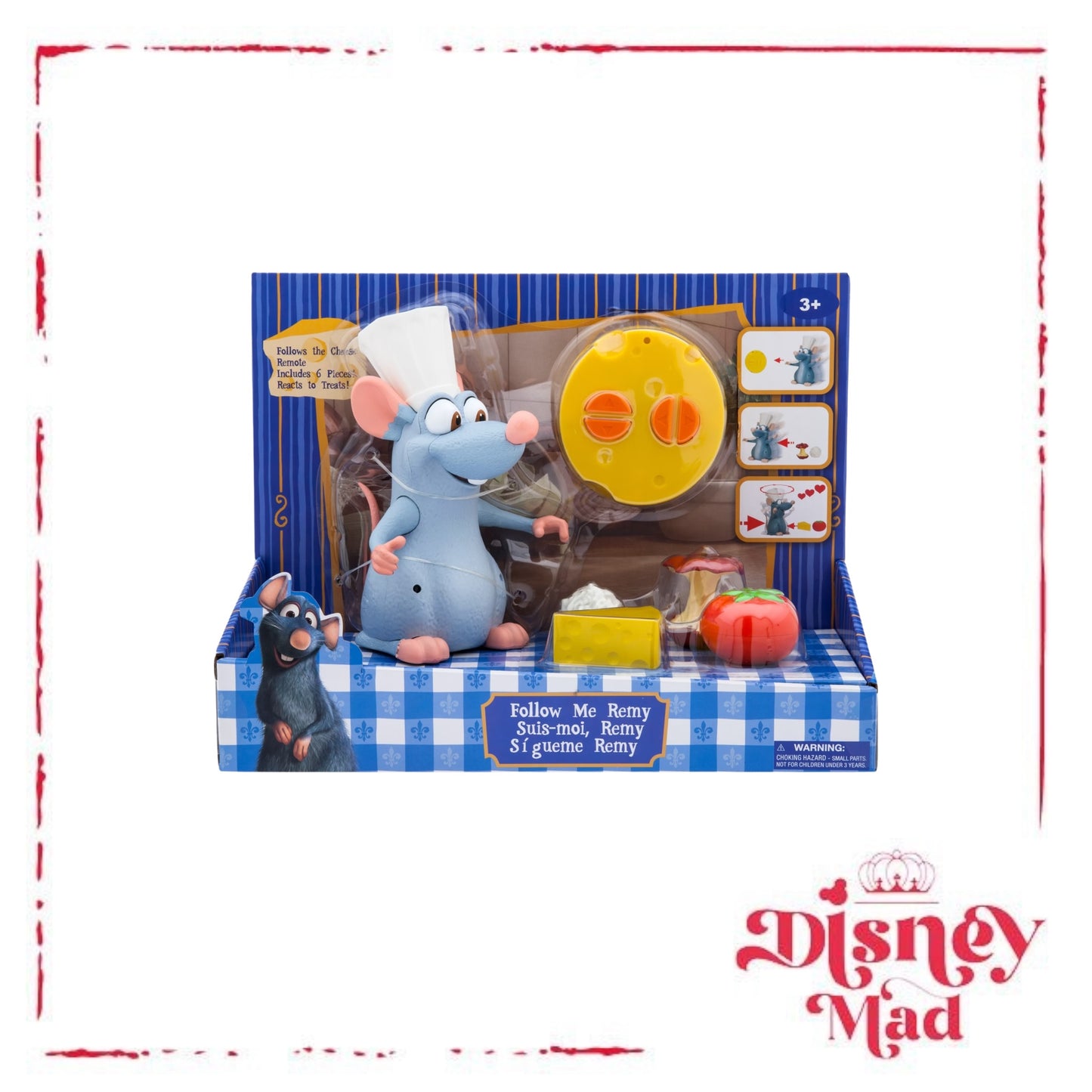 Follow-Me Remy Remote Control Toy, Ratatouille - Disney Parks