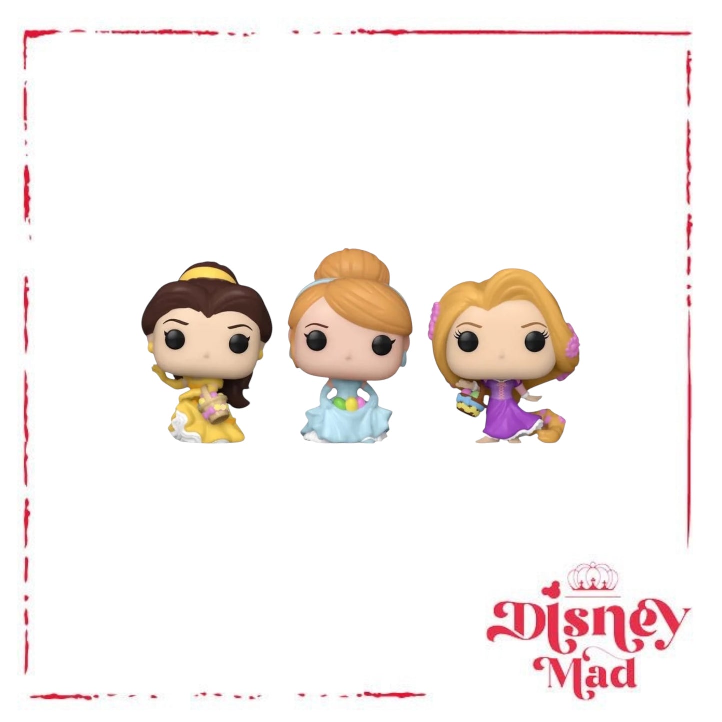 Disney Funko Disney Princesses (Easter) 3 Pack Funko Pocket Pop