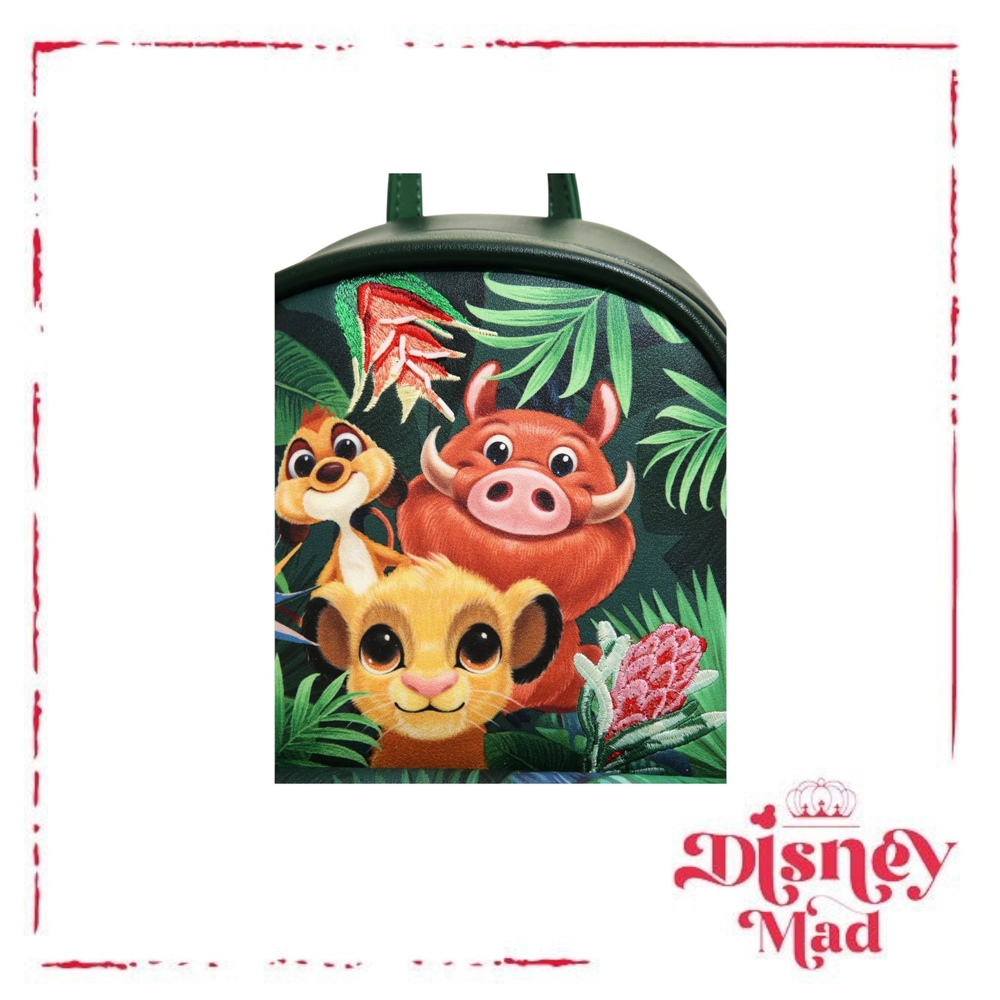 Loungefly Disney The Lion King Tropical Trio Mini Backpack
