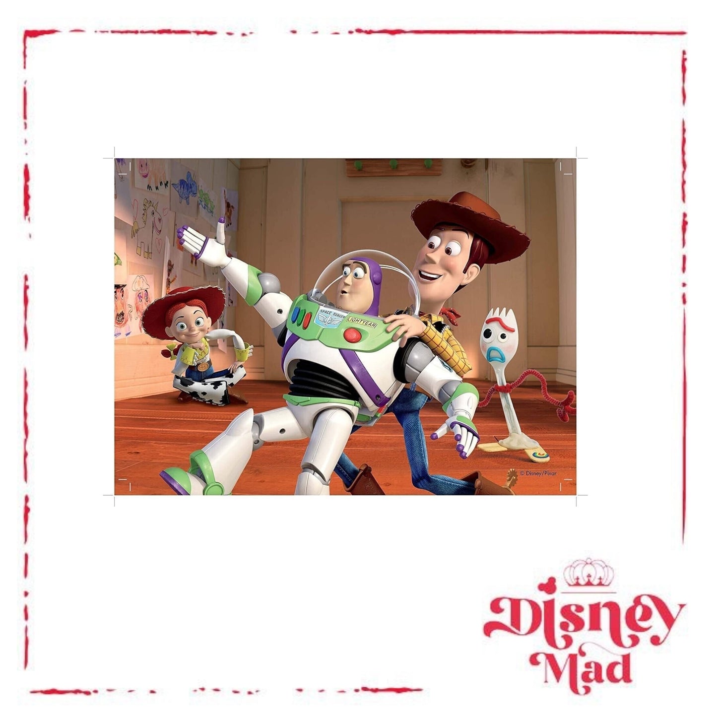 4 in 1 Disney Toy Story 4 Jigsaw Puzzle