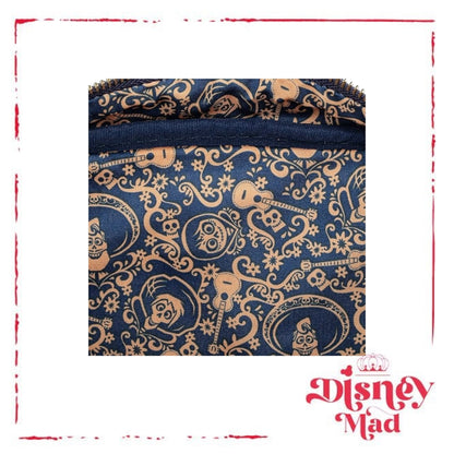 Loungefly Pixar Coco Marigold Bridge Guitar Strap Crossbody