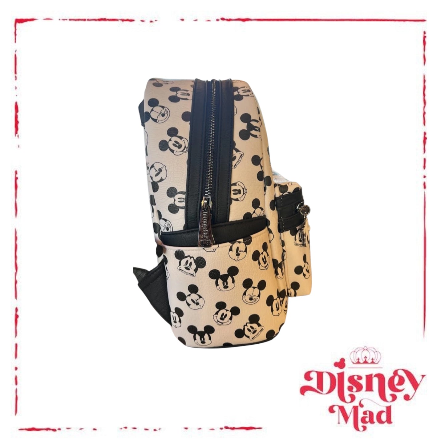 Disney Parks Mickey Mouse Faces Backpack