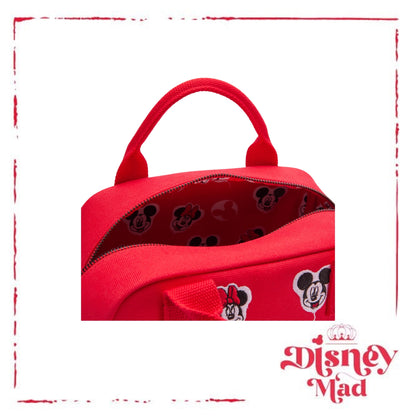 Loungefly Mickey and Minnie Mouse Canvas Backpack - Disney Parks