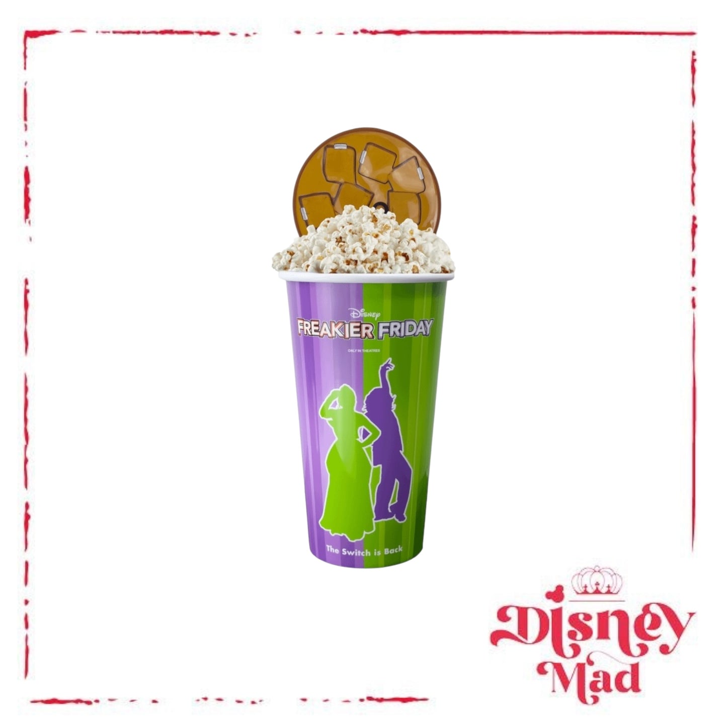 Disney Freakier Friday Drink Cup Switch Popcorn Bucket