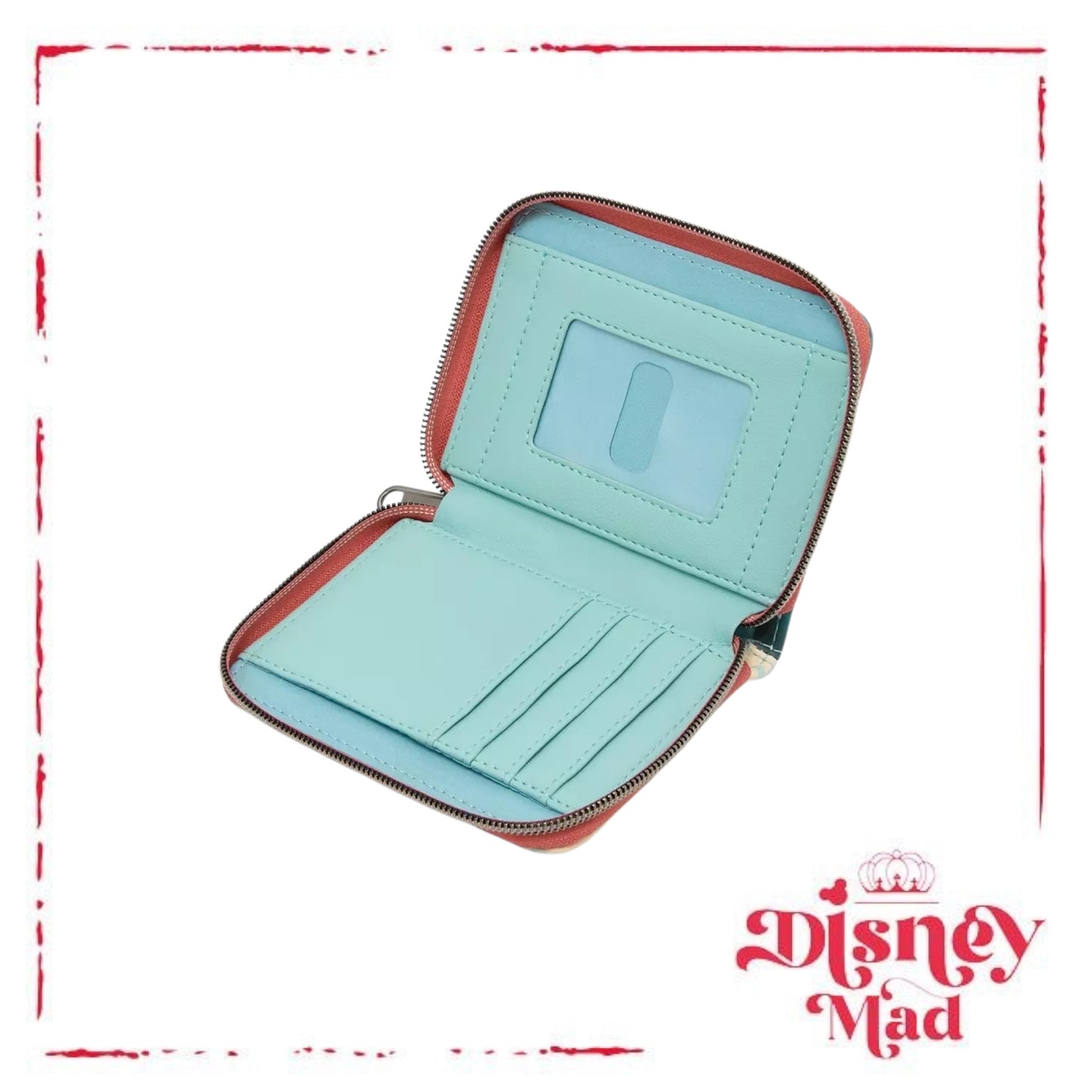 Loungefly Disney Snow White And The Seven Dwarfs Forest Animals Mini Zipper Wallet