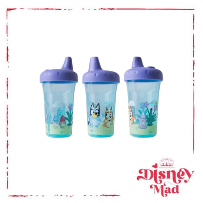 Bluey The First Years 9oz Plastic Sippy Bin Cup