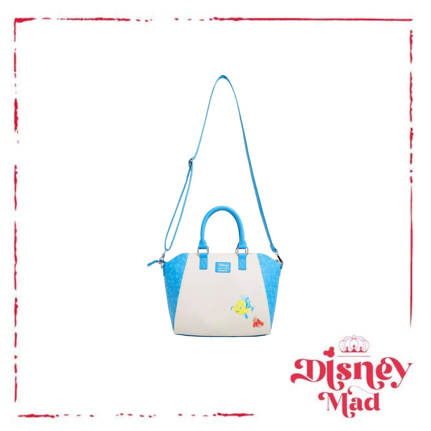 Loungefly Disney The Little Mermaid Ariel & Eric Dancing Satchel Bag