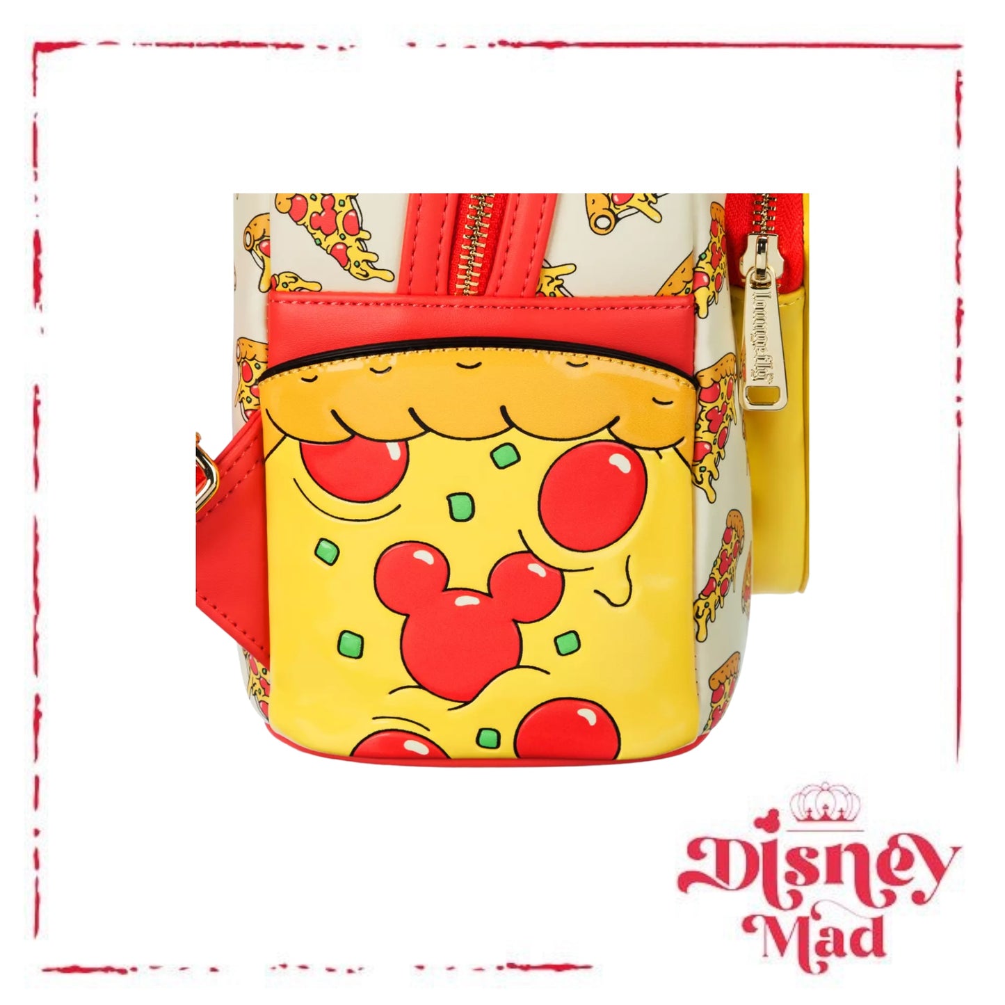 Mickey Mouse Pizza Loungefly Mini Backpack – Disney Eats - Disney Parks