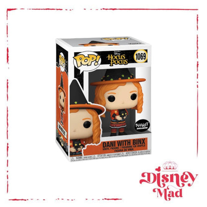 Hocus Pocus Dani with Binx Funko Pop! 1069 - Spirit Exclusive