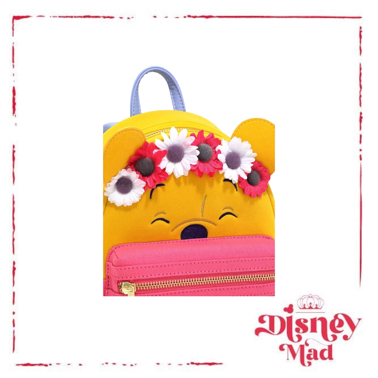 Loungefly Disney Winnie the Pooh Flower Crown Mini Backpack