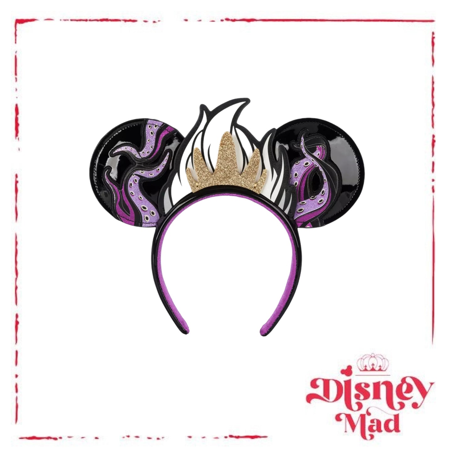 Ursula Ears Headband The Little Mermaid - Disney Parks