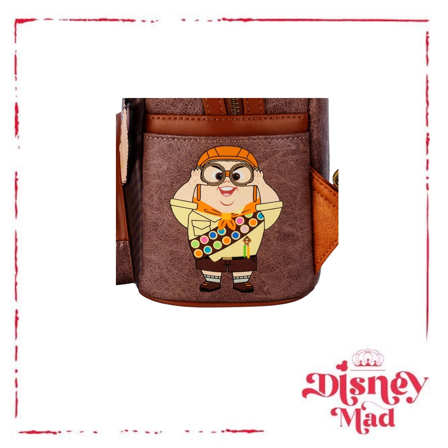 Carl Fredricksen Loungefly Mini Backpack – Up - Disney Parks