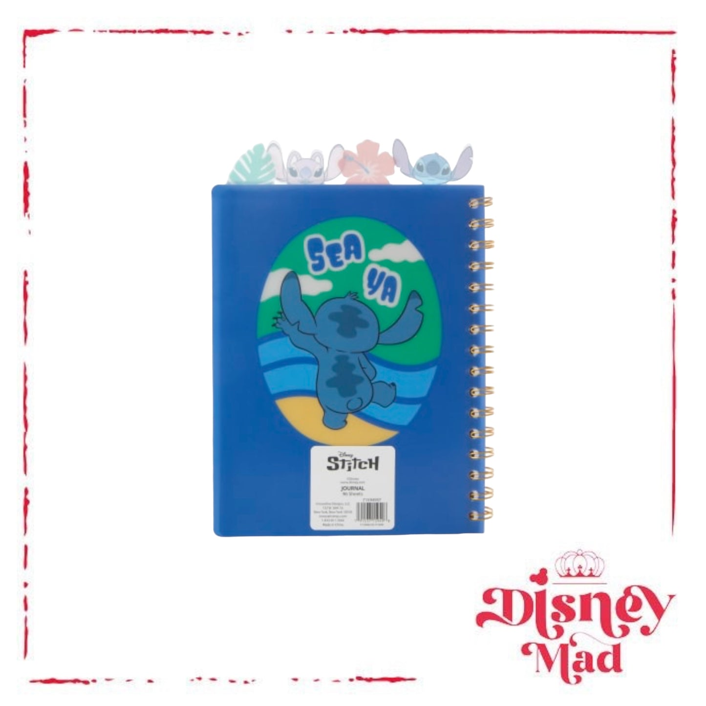 Disney Stitch Tab Journal