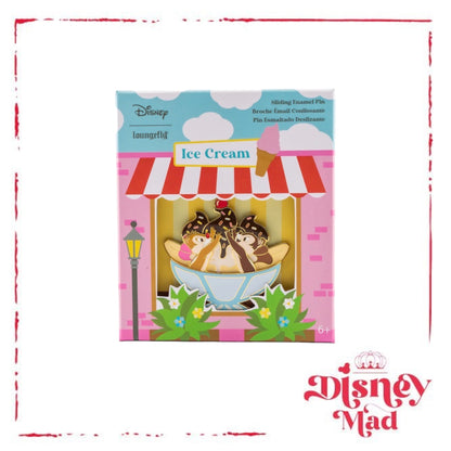 Chip n Dale Sweet Treats Limited Edition Loungefly Disney Pin