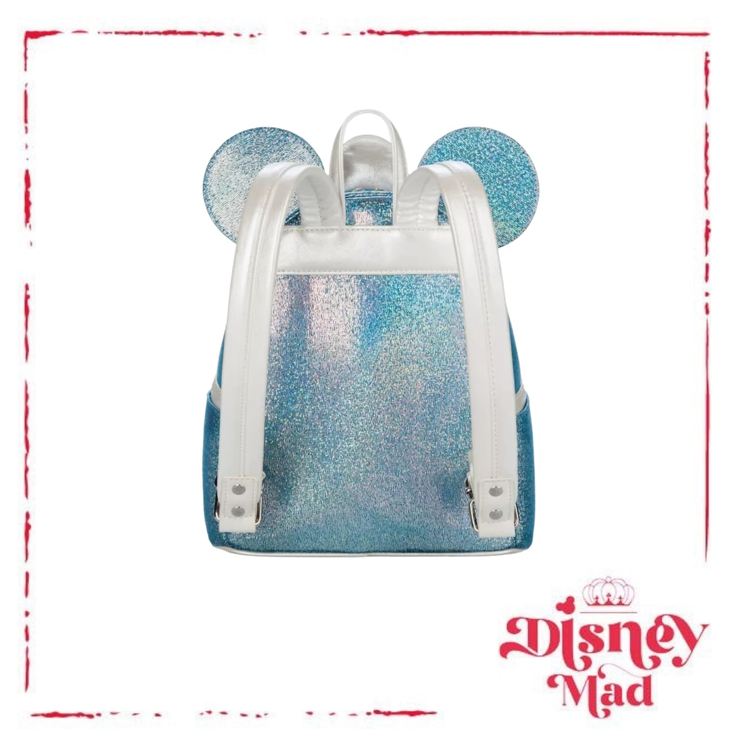 Disney Cruise Line 25th Anniversary Shimmering Seas Loungefly Mini Backpack