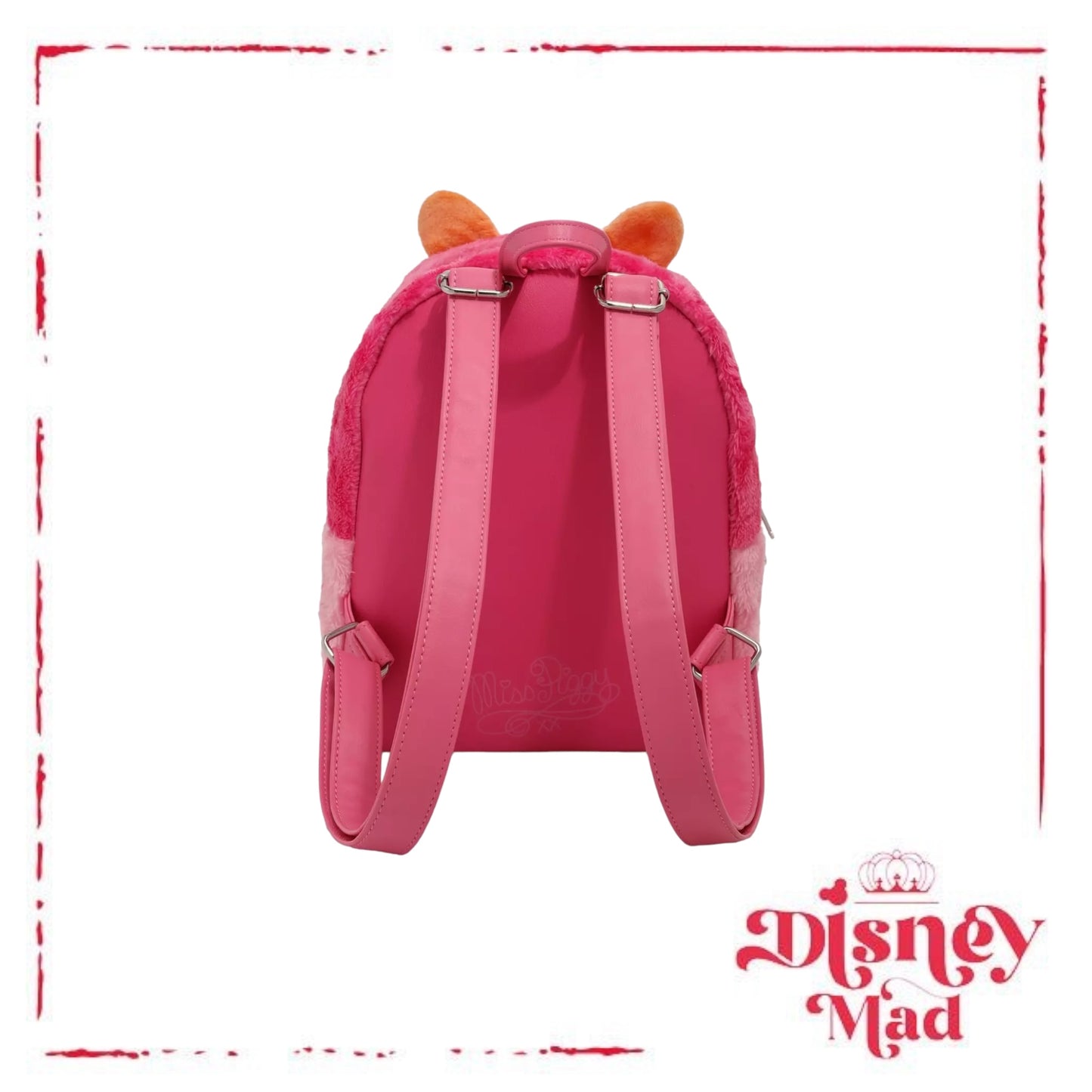 Loungefly Disney The Muppets Miss Piggy Fuzzy Mini Backpack