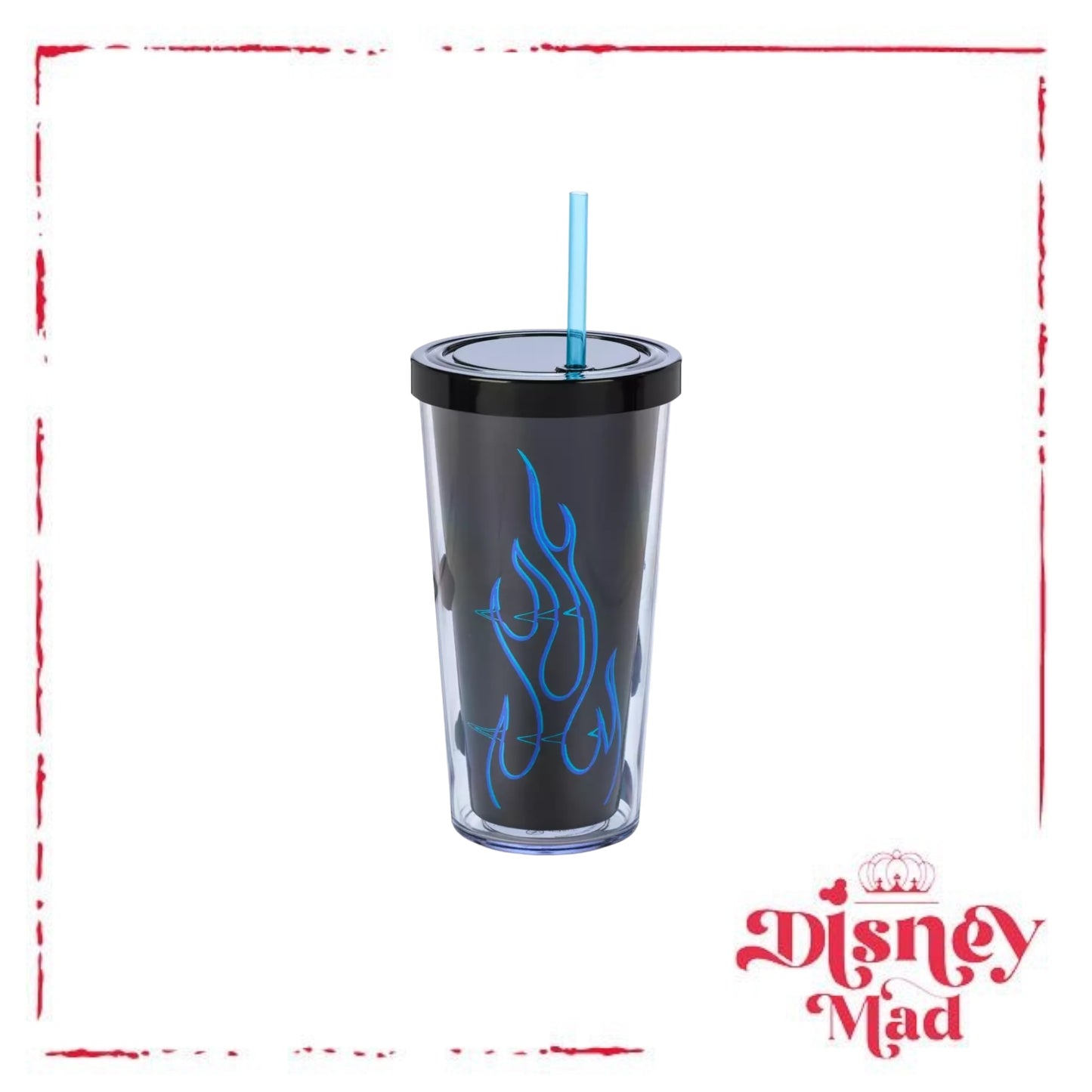 Hades Tumbler with Straw Hercules - Disney Parks