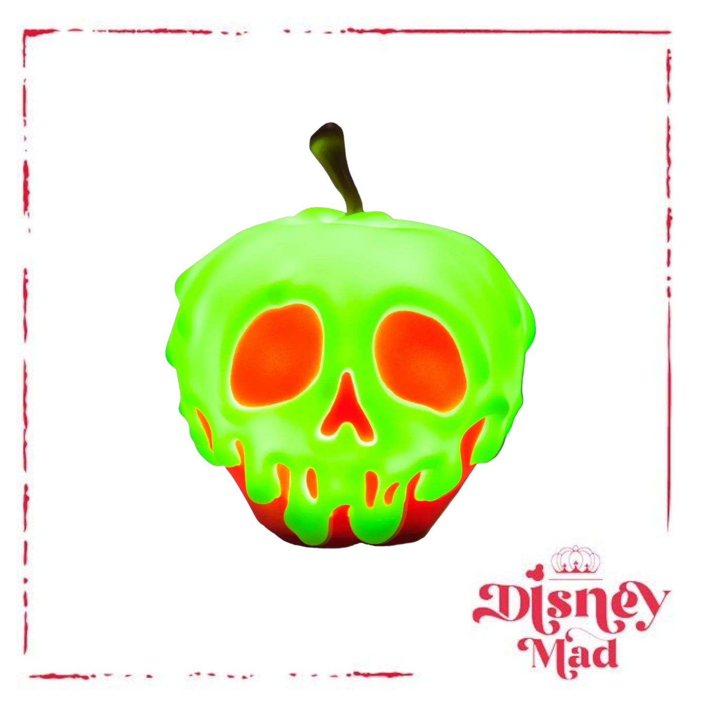 Poisoned Apple Tabletop Light – Snow White and the Seven Dwarfs - Disney Parks