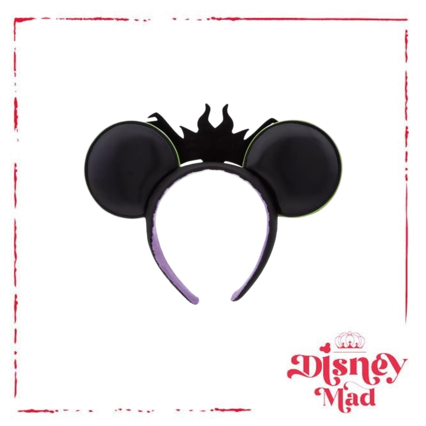 Disney Parks Halloween Maleficent Dragon Ear Headband Sleeping Beauty