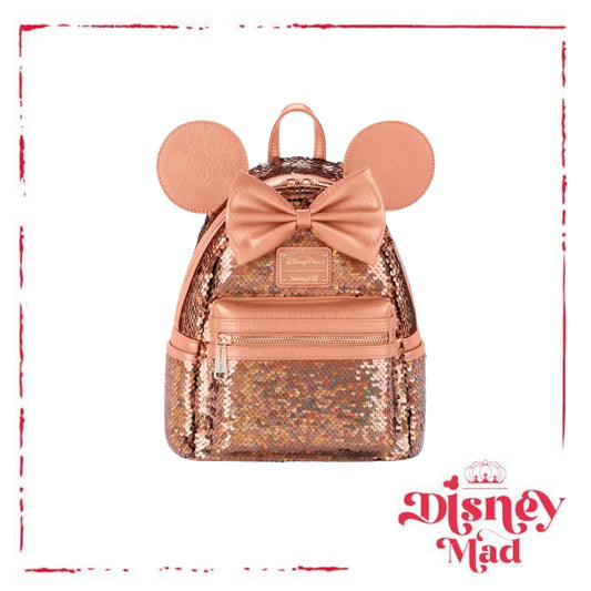 Minnie Mouse Peach Punch Loungefly Mini Backpack - Disney Parks