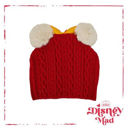 Disney Fall Minnie Mouse Pom Beanie