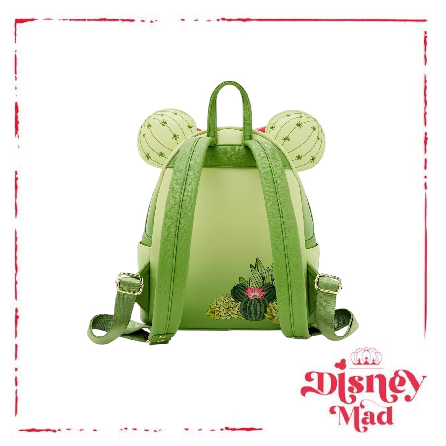 Loungefly Disney Minnie Mouse Cacti Ears Mini Backpack