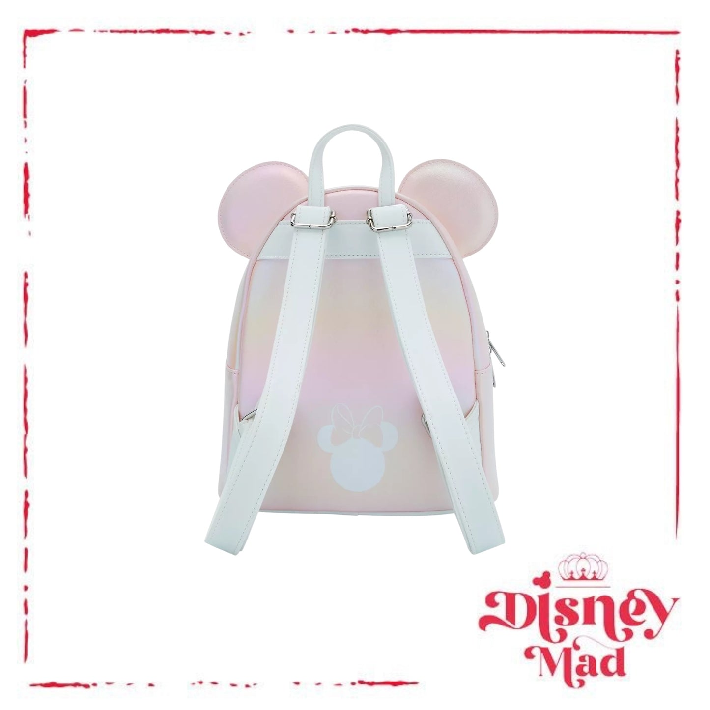 Loungefly Disney Minnie Mouse Pink Pearl Mini Backpack