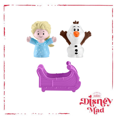 Disney Frozen Arendelle Sledding Adventures Little People Toddler Playset With 2 Figures