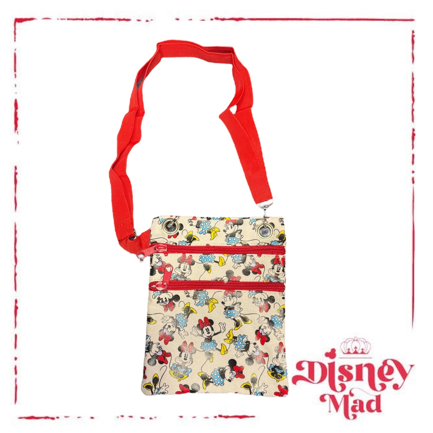 Minnie Mouse Passport Crossbody Bag