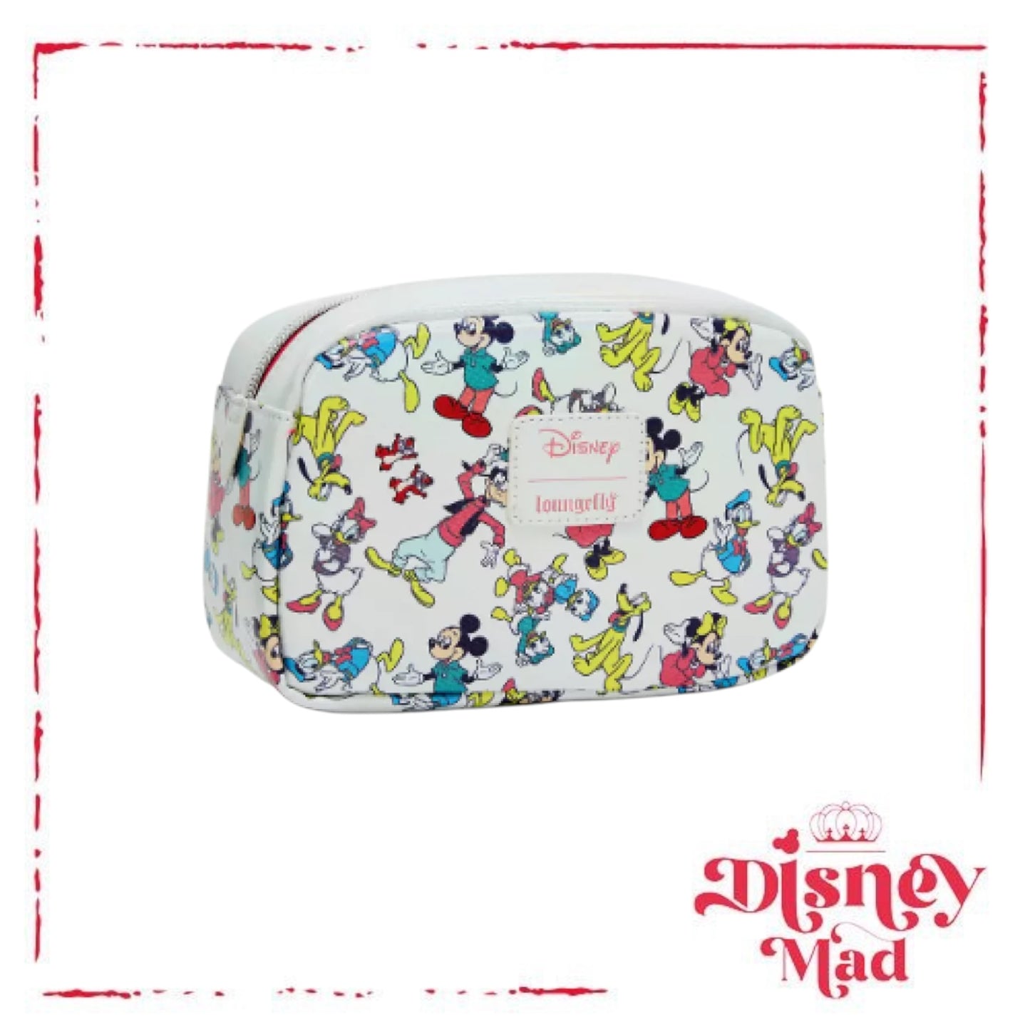 Deal Of The Day Disney 100 Heritage Sketch Mini-Backpack & Disney 100 Cosmetic Bag