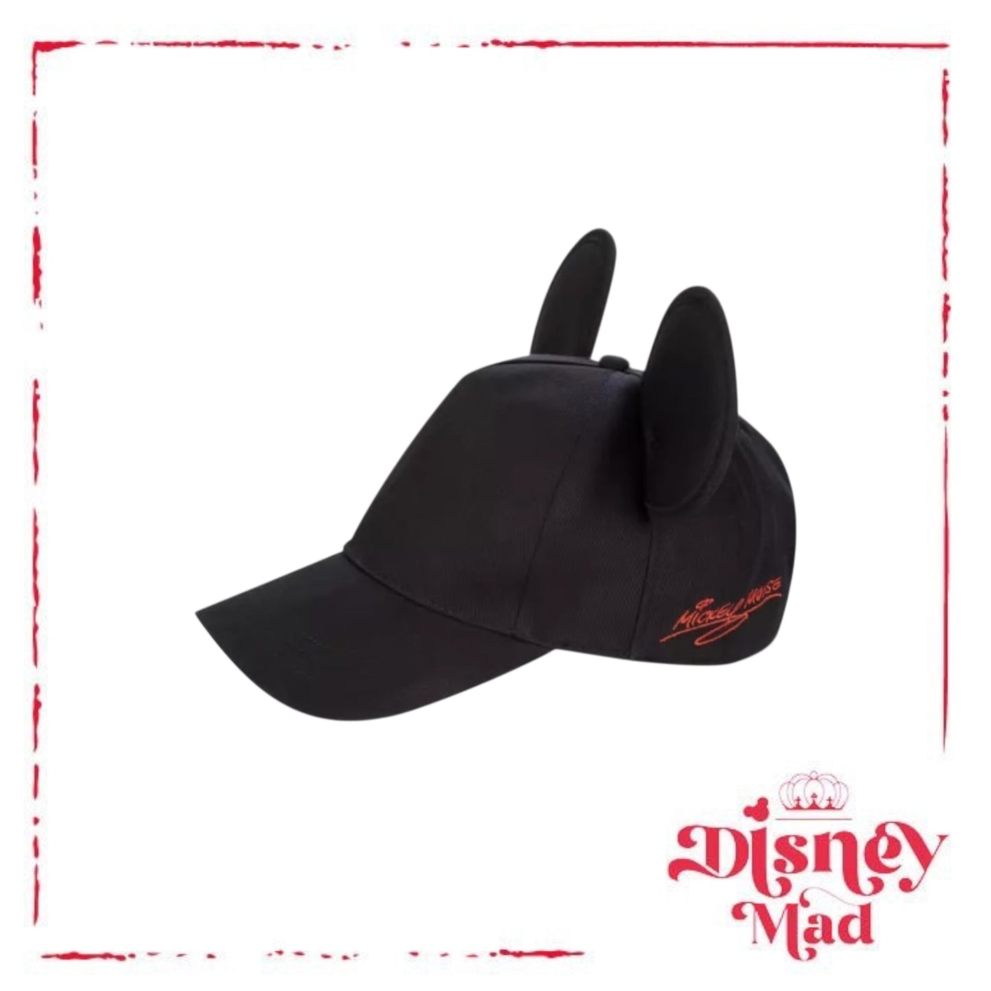 Disney Parks Baseball Cap Hat - Mickey Mouse Ear Hat