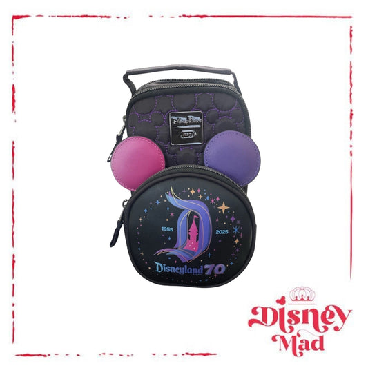 Disney Parks Lug Disneyland 70th Anniversary Crossbody