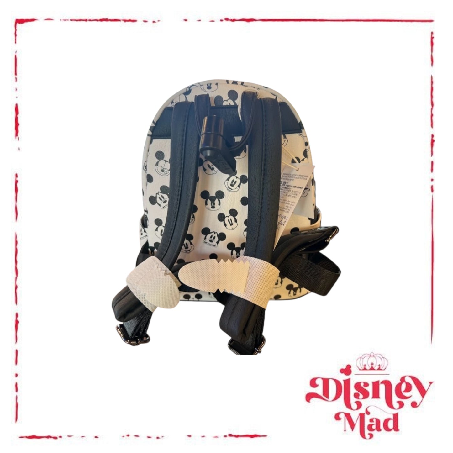 Disney Parks Mickey Mouse Faces Backpack