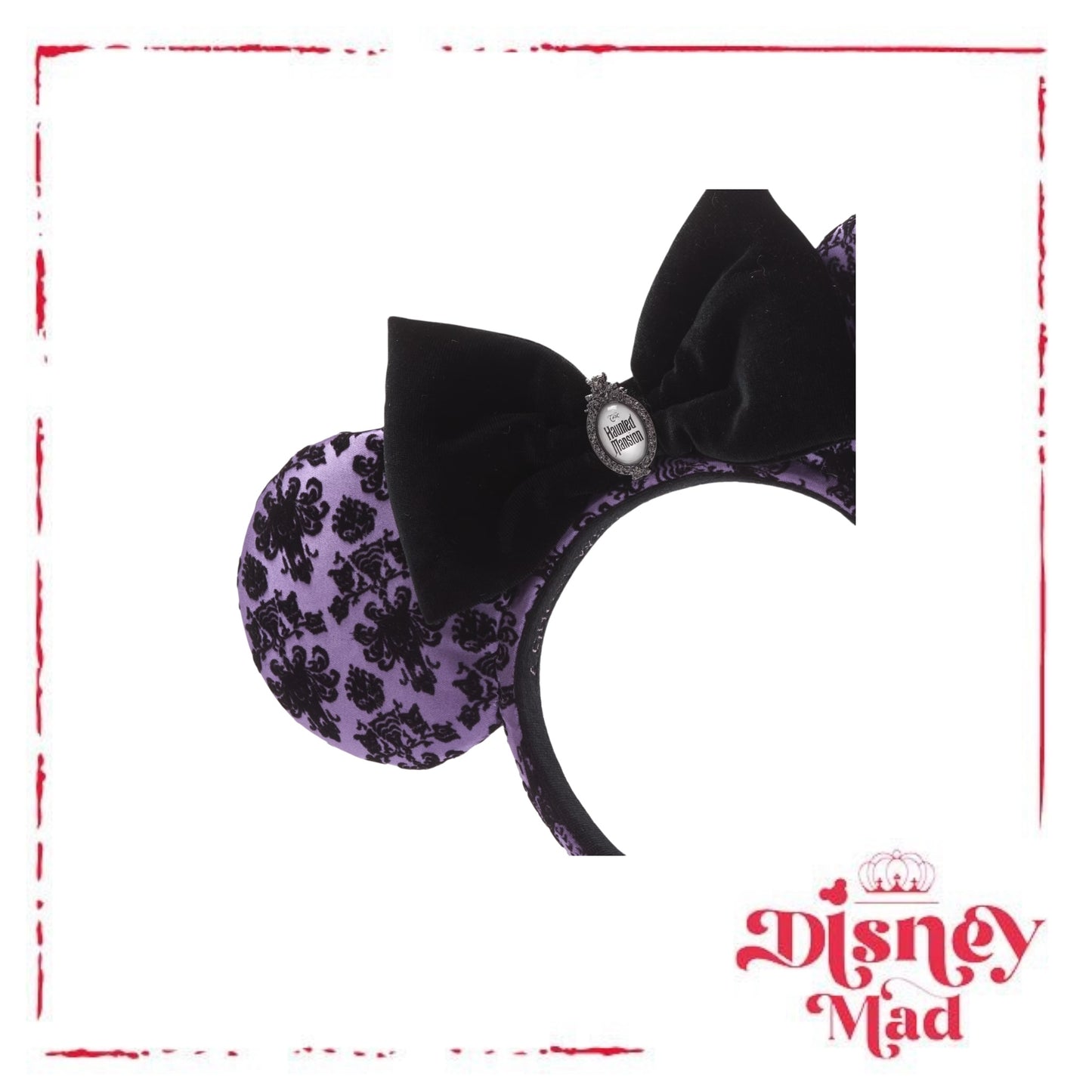 Minnie Mouse The Haunted Mansion Ears Headband - Disney Parks