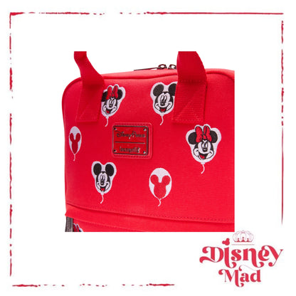 Loungefly Mickey and Minnie Mouse Canvas Backpack - Disney Parks
