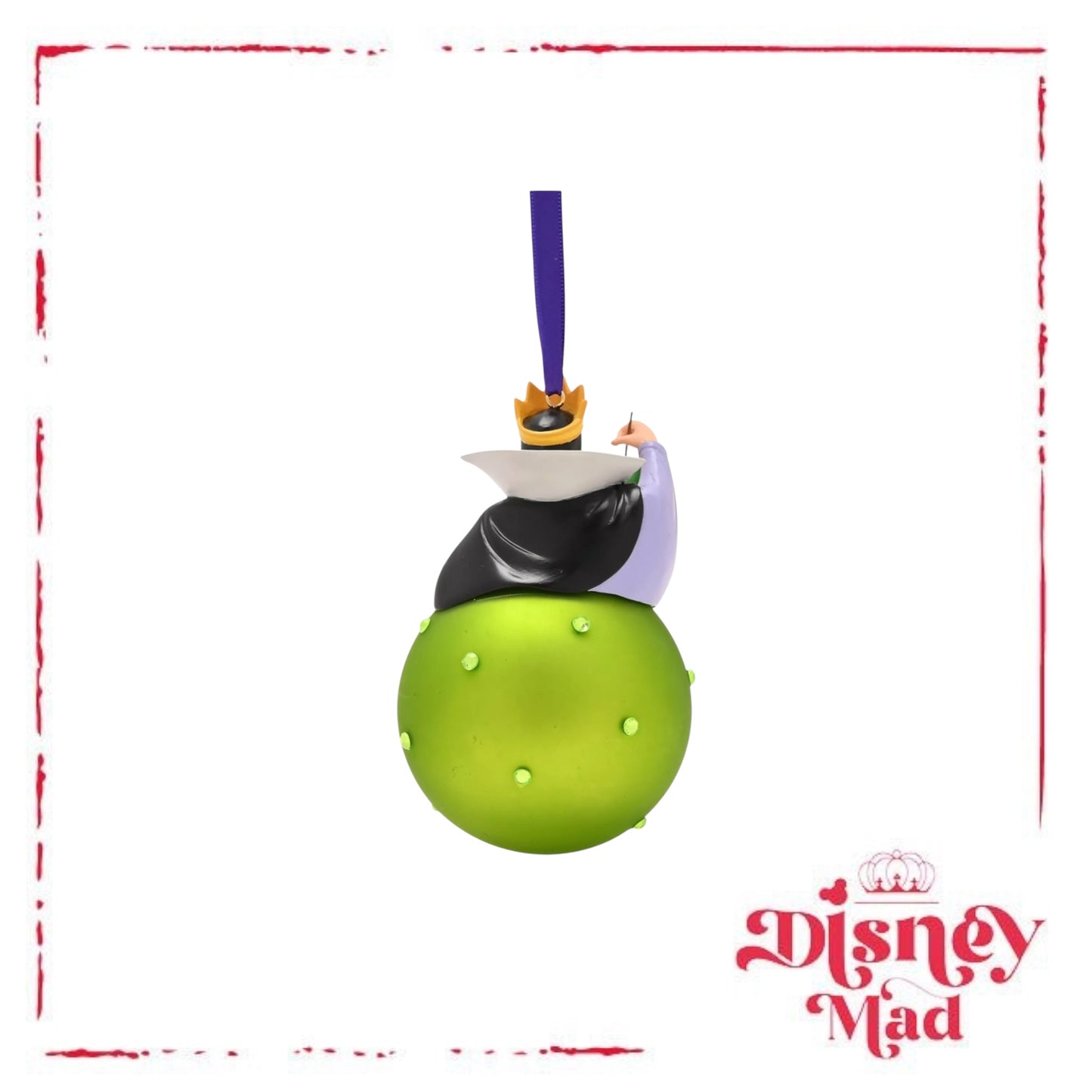 Disney Evil Queen On A Glass Bauble