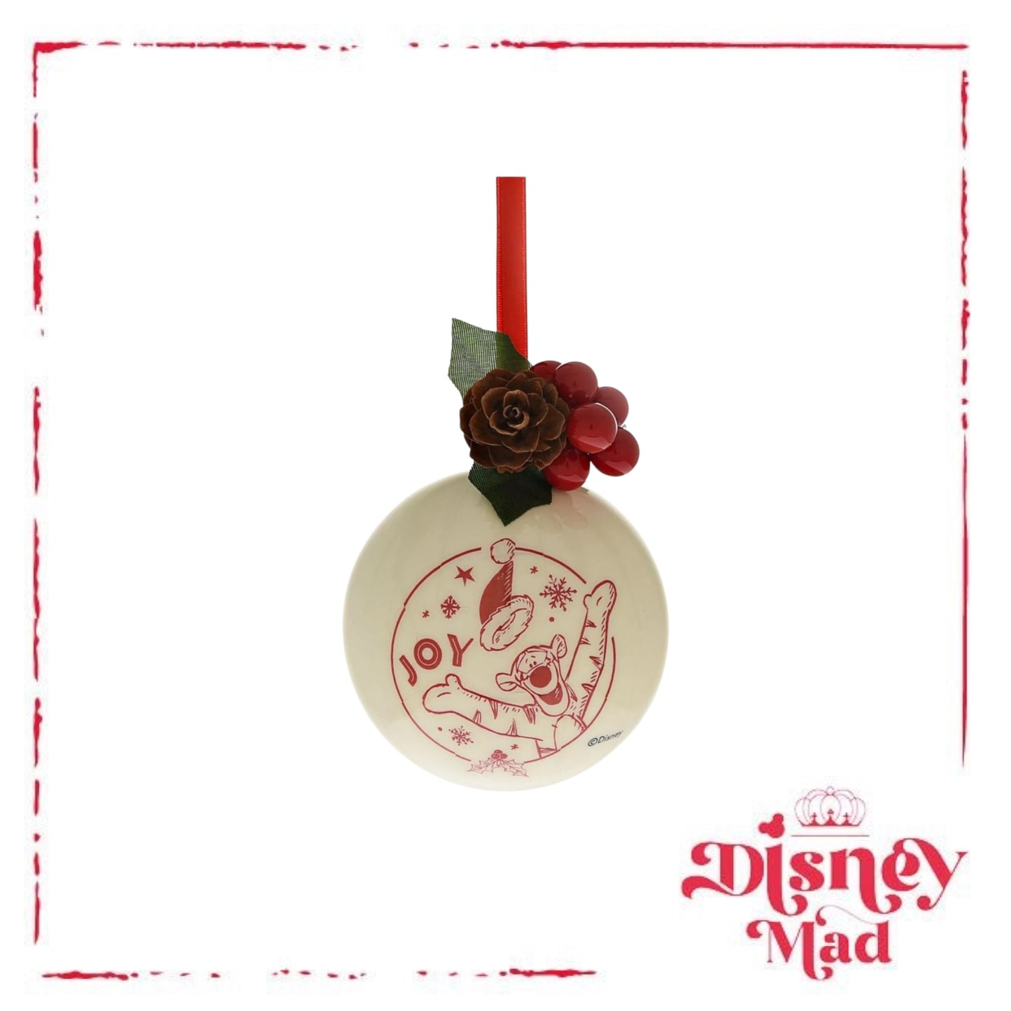 Winnie the Pooh Set of 4 Winnie the Pooh Baubles