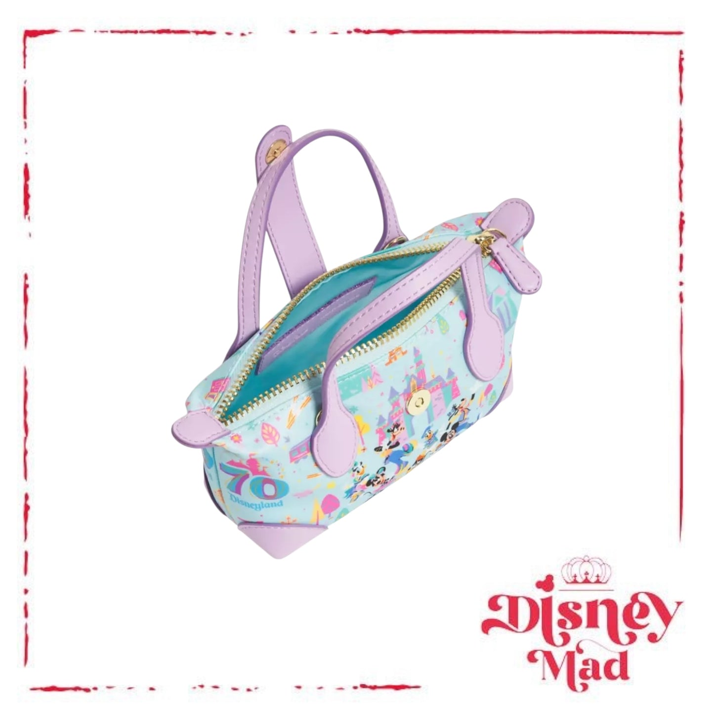 Disneyland 70th Anniversary Mini Pouchette Bag by Stoney Clover Lane - Disney Parks