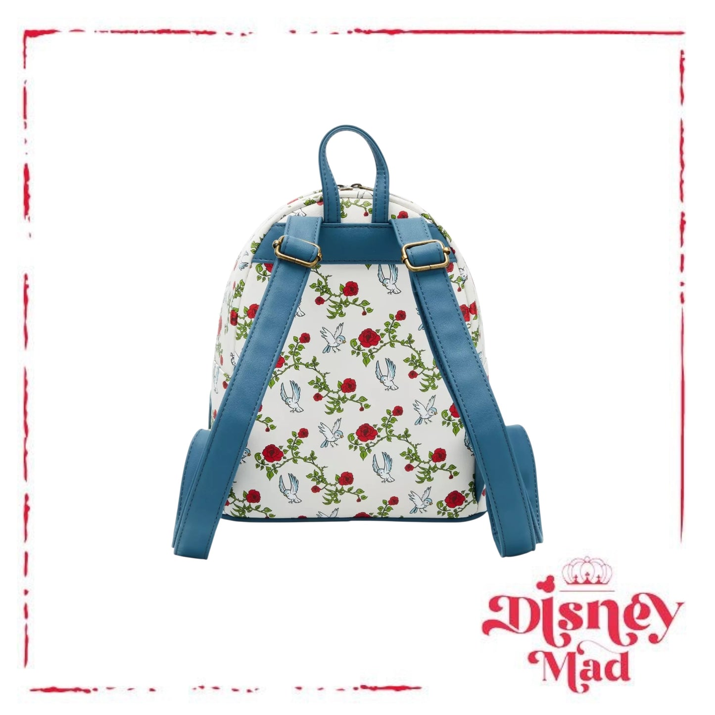 Loungefly Disney Beauty And The Beast Stained Glass Mini Backpack