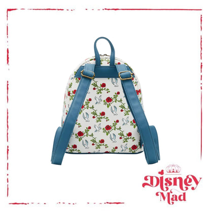 Loungefly Disney Beauty And The Beast Stained Glass Mini Backpack