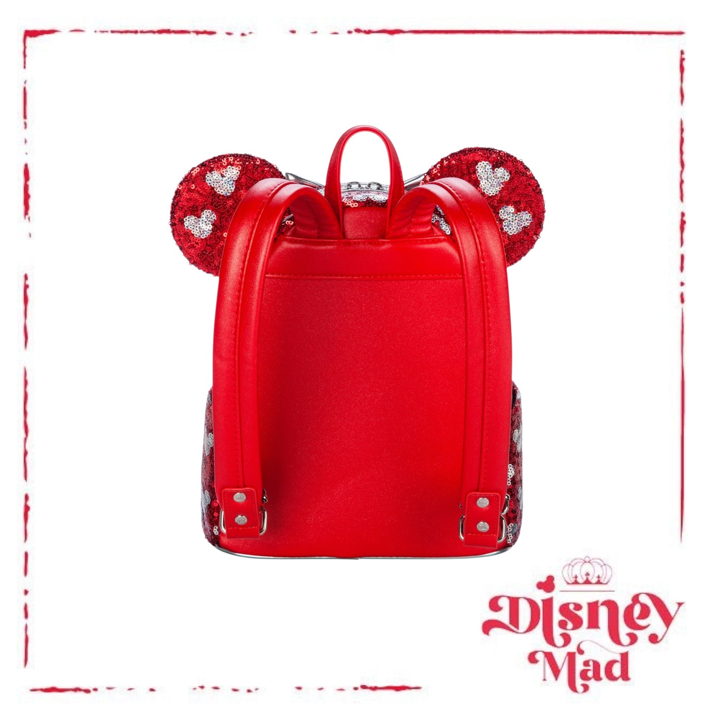 Loungefly Minnie Mouse Sequined Mini Backpack - Disney Parks