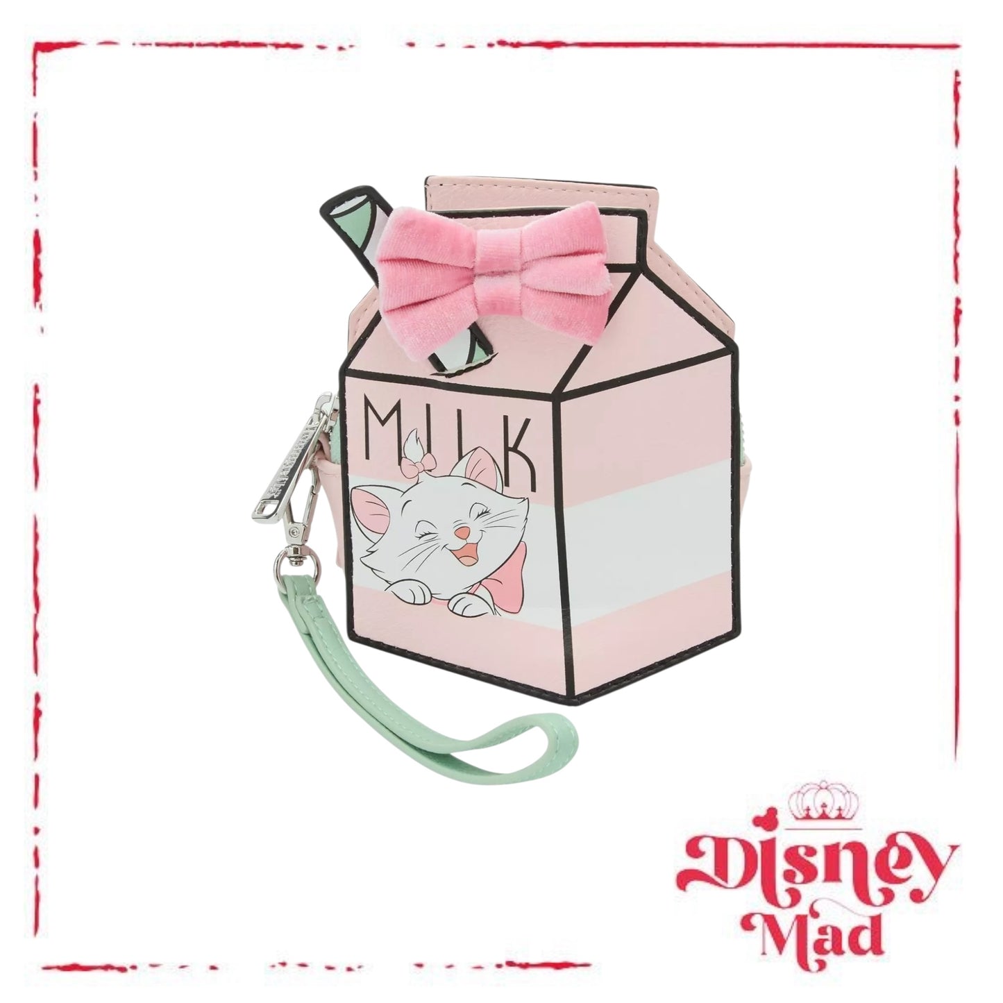 Loungefly Disney The Aristocats Marie Milk Carton Figural Coin Purse (BoxLunch 10th Anniversary Edition)